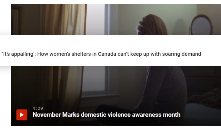 ‘It’s appalling’: How women’s shelters in Canada can’t keep up with soaring demand