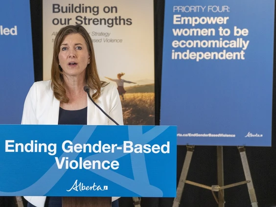 Alberta unveils 10-year strategy to tackle gender-based violence